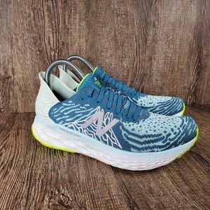 New Balance Fresh Foam 1080v10 Women's Sz 8 Blue Running Shoes Sneakers W1080D10